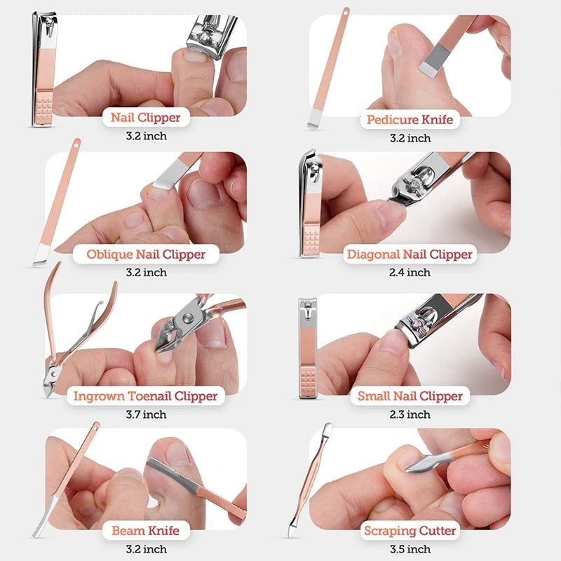 PerfectCare 18-delig Manicure- en Pedicureset -  by My Store - woo_import_1