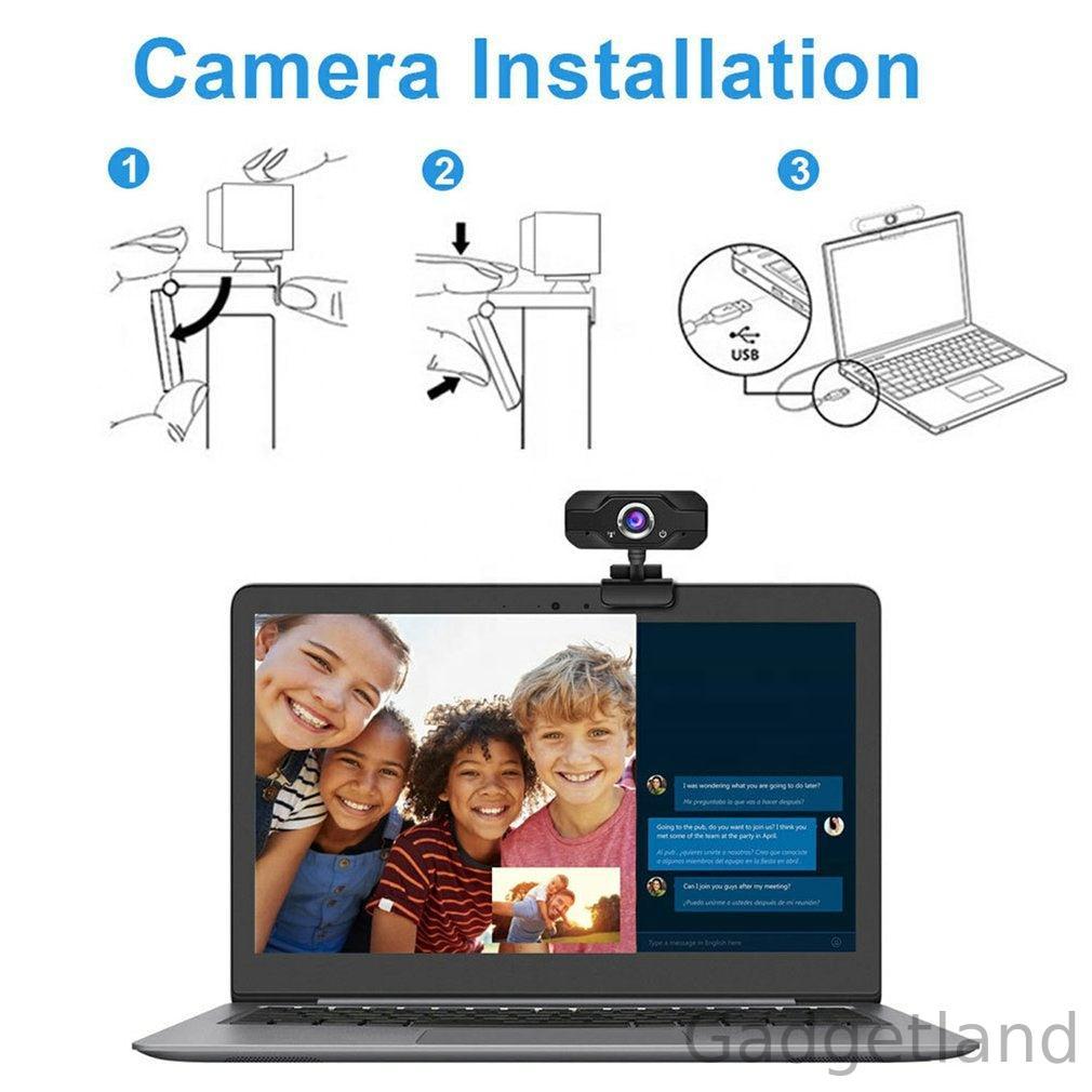 CrystalView 4K Ultra HD Webcam met Microfoon -  by My Store - woo_import_1