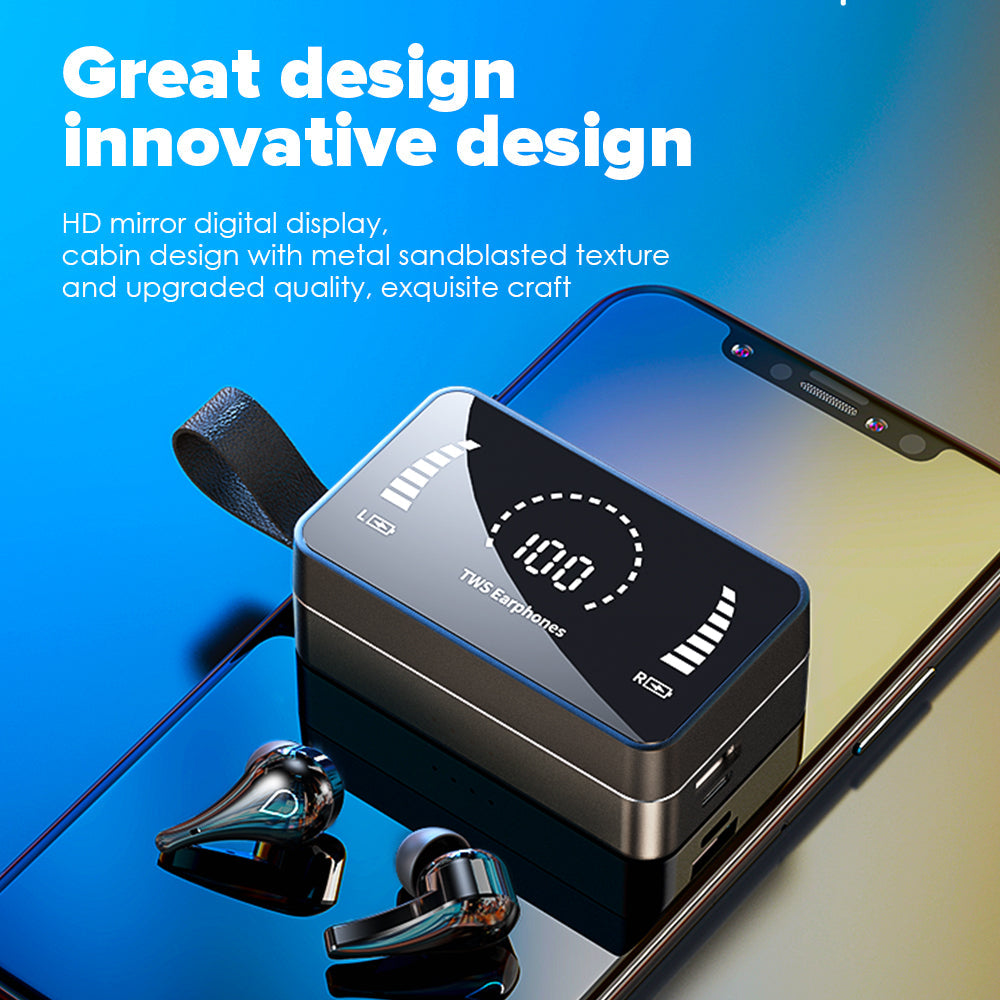SonicFlow PowerBuds 3500mAh Wireless Earbuds - by My Store - woo_import_1