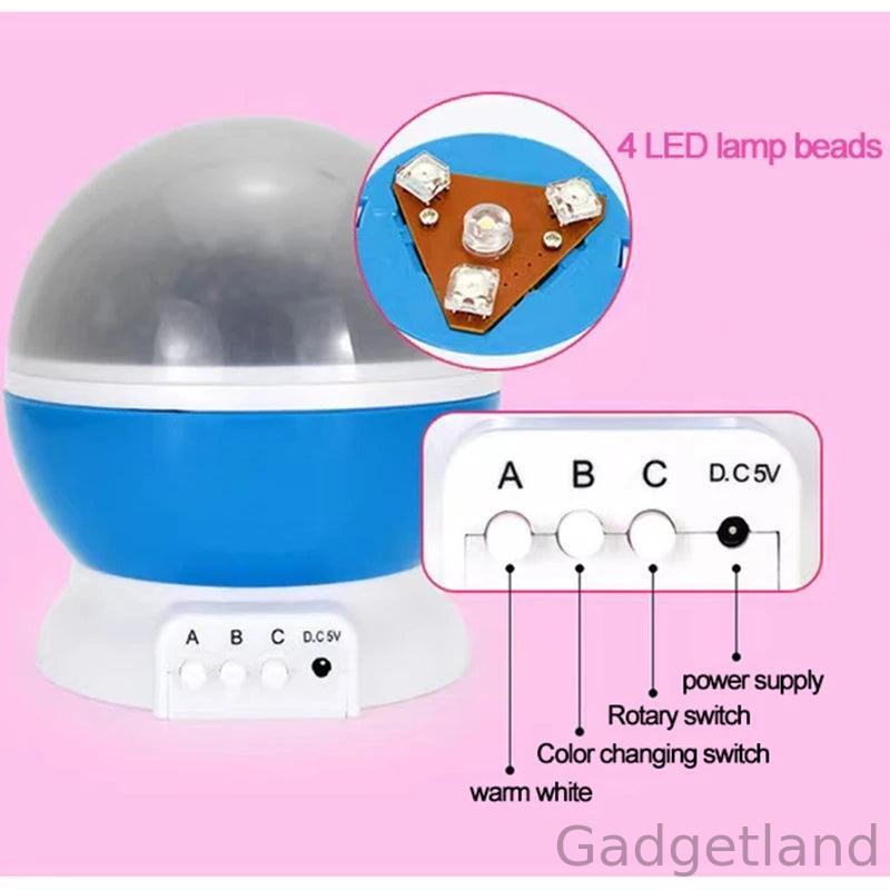 SterrenHemel Projectorlamp - Betoverende Nachtverlichting - by My Store - woo_import_1