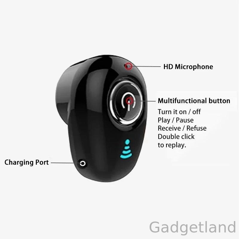 TinyTalk Mini Bluetooth-headset - by My Store - woo_import_1