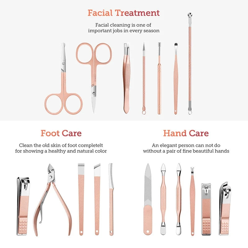 PerfectCare 18-delig Manicure- en Pedicureset - by My Store - woo_import_1