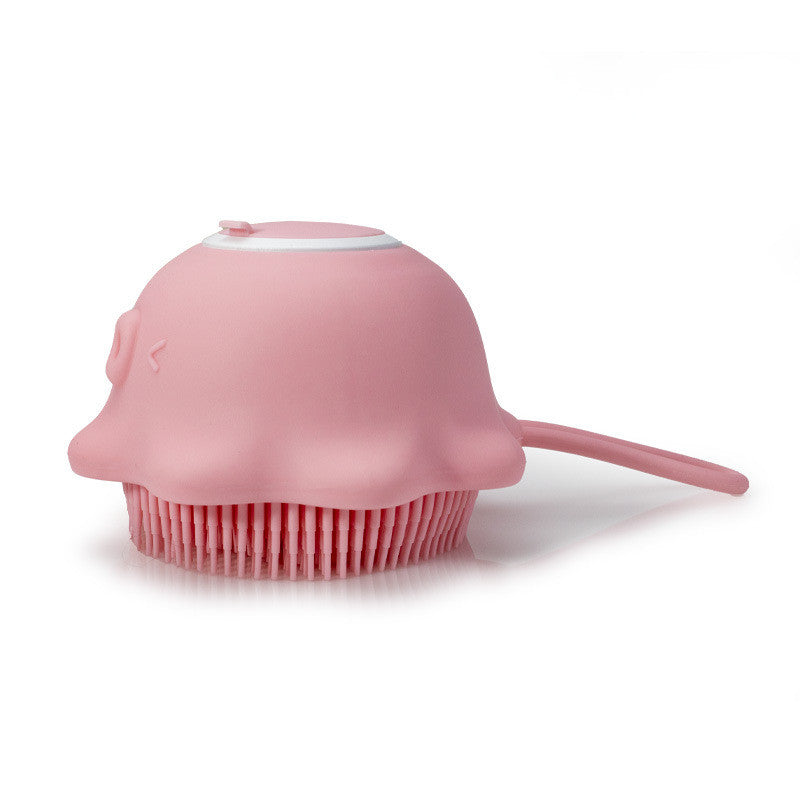 SudsyBuddy - Siliconen Shampoo Dispenser voor Mini Huisdieren