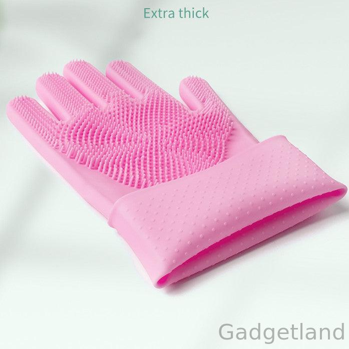 Scrub'n'Soothe - 2-in-1 Multifunctionele Siliconen Was- en Massagehandschoen - by My Store - woo_import_1